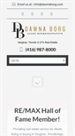 Mobile Screenshot of dawnaborg.com